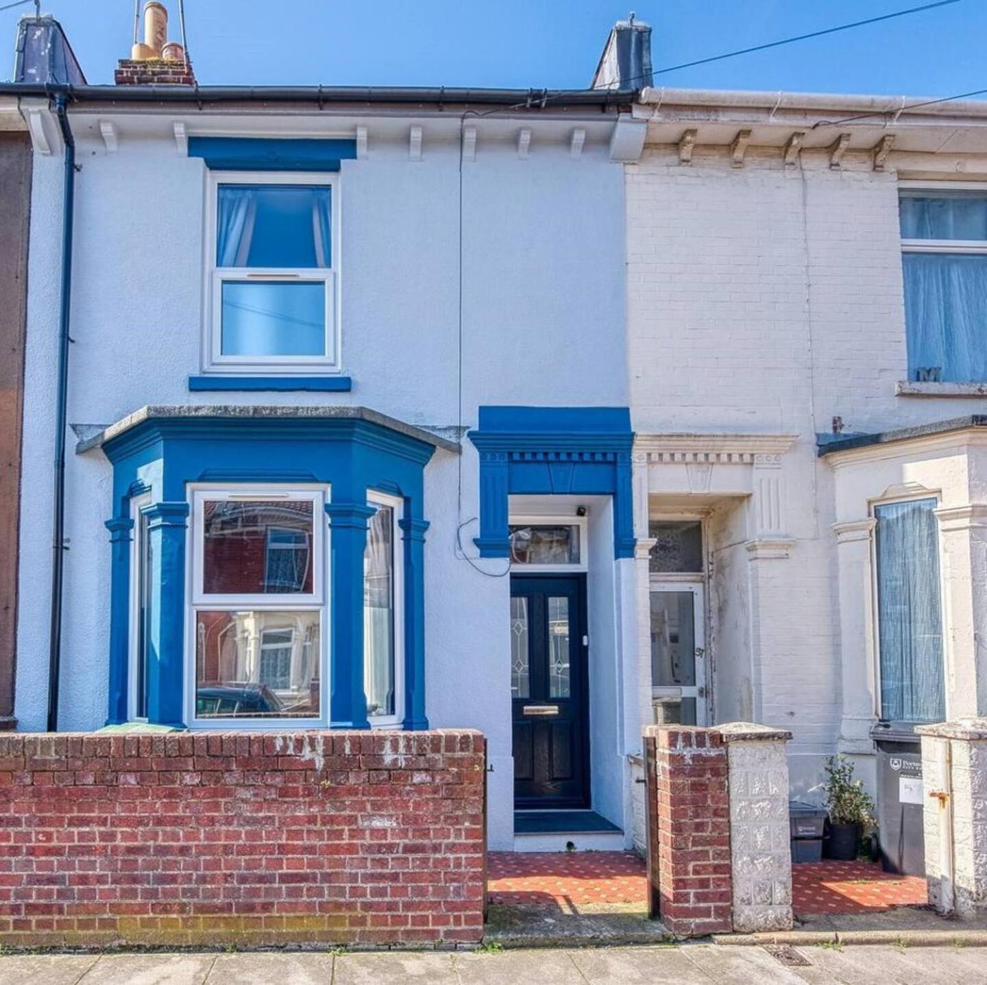2 Bedrooms Modern, Stunning & Stylish Contractor House, Prime Portsmouth Location With Free Parking Permit, Summer Special Offer!! - By Blue Puffin Stays ภายนอก รูปภาพ