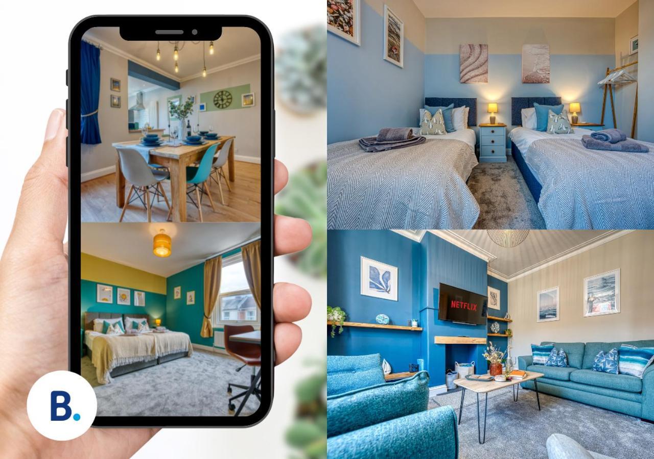 2 Bedrooms Modern, Stunning & Stylish Contractor House, Prime Portsmouth Location With Free Parking Permit, Summer Special Offer!! - By Blue Puffin Stays ภายนอก รูปภาพ